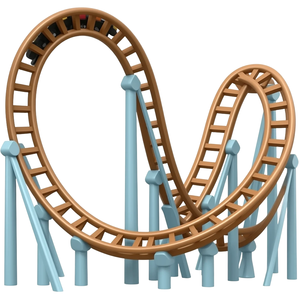 Roller coaster emoji