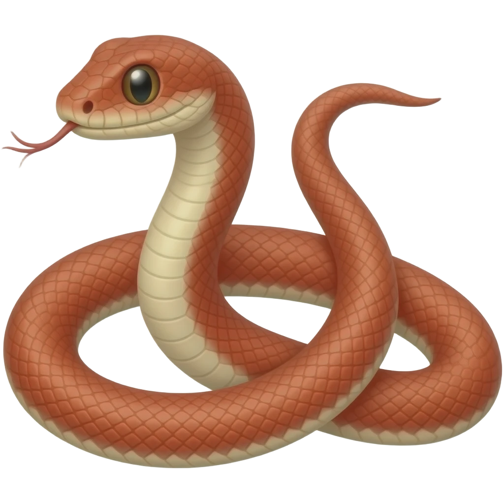 Red sanke emoji