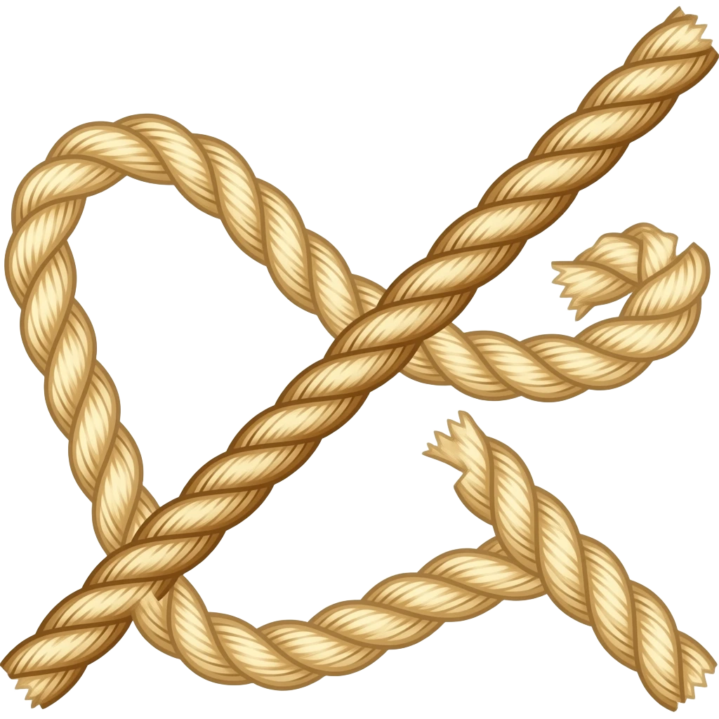 Rope Straight emoji