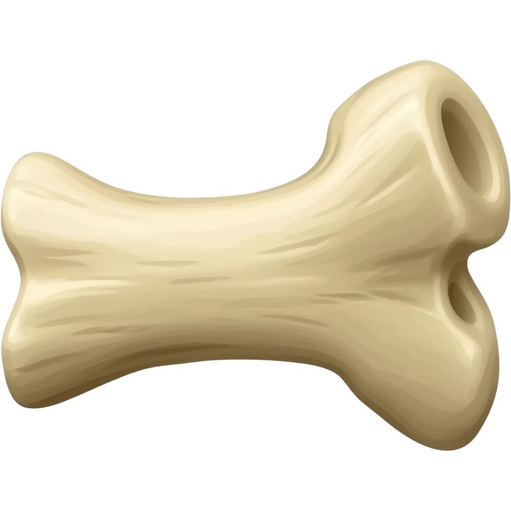 Hueso femur dinosaurio emoji