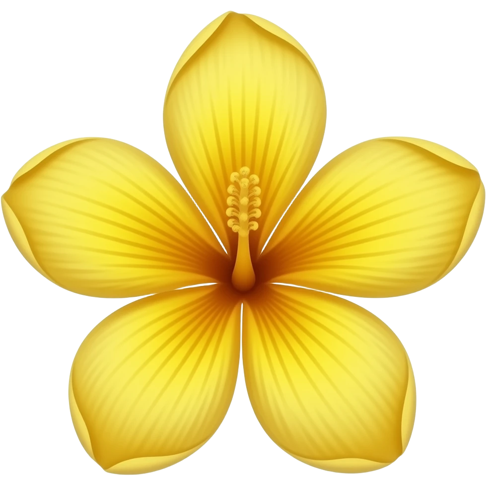 Yellow cassio fistula flower emoji