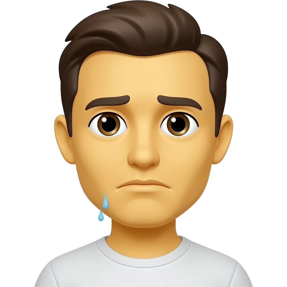 Yellow smiley emoji that's Tired Good morning emoji