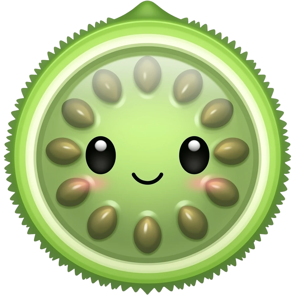 Kawaii granadilla emoji