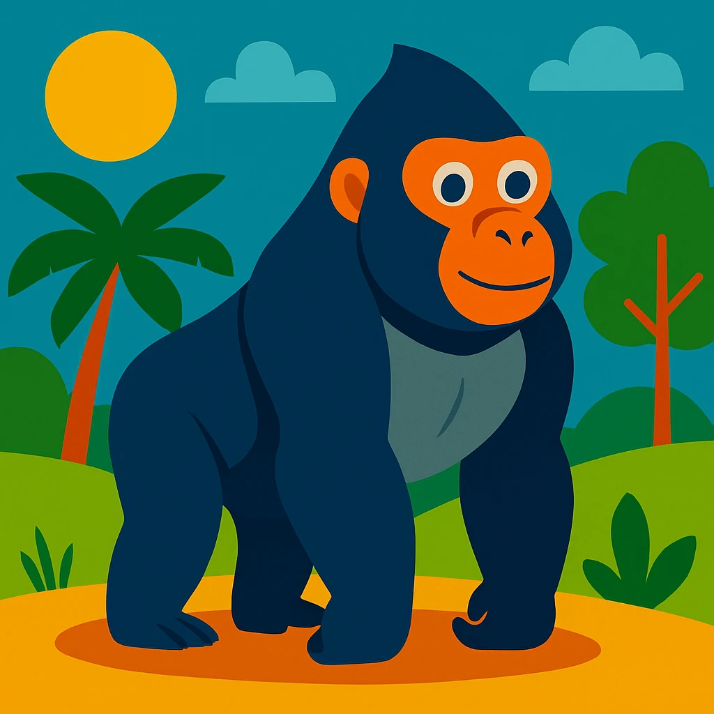 Gorilla emoji