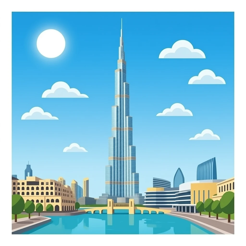 Burj khaleefa emoji
