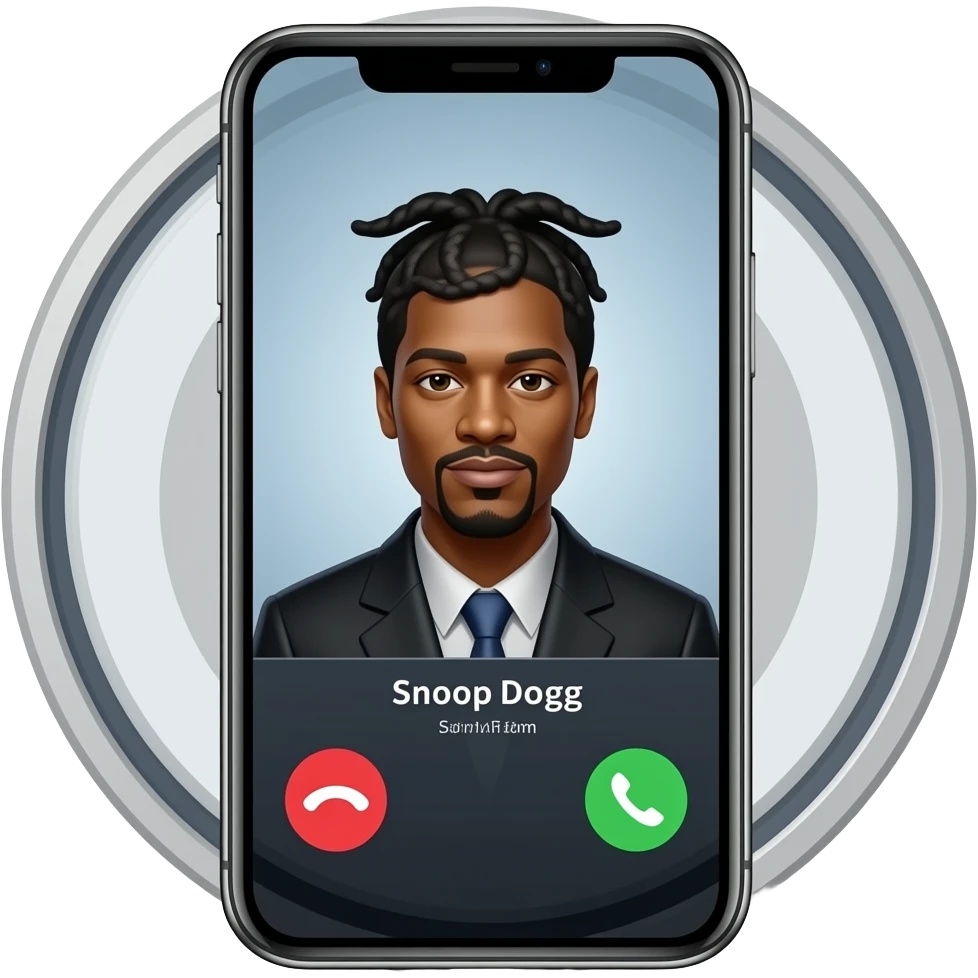 Incoming Call 📞 From Snoop Dogg emoji