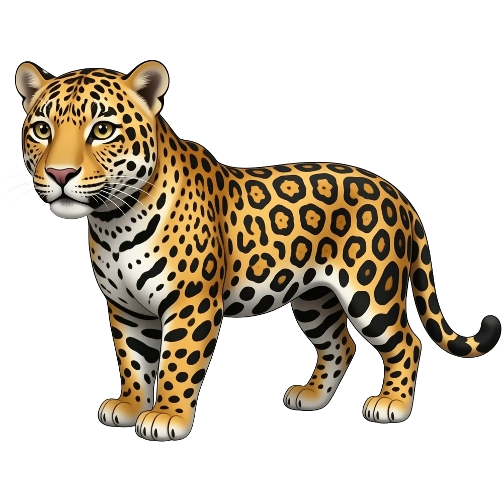 Jaguar se alongando emoji