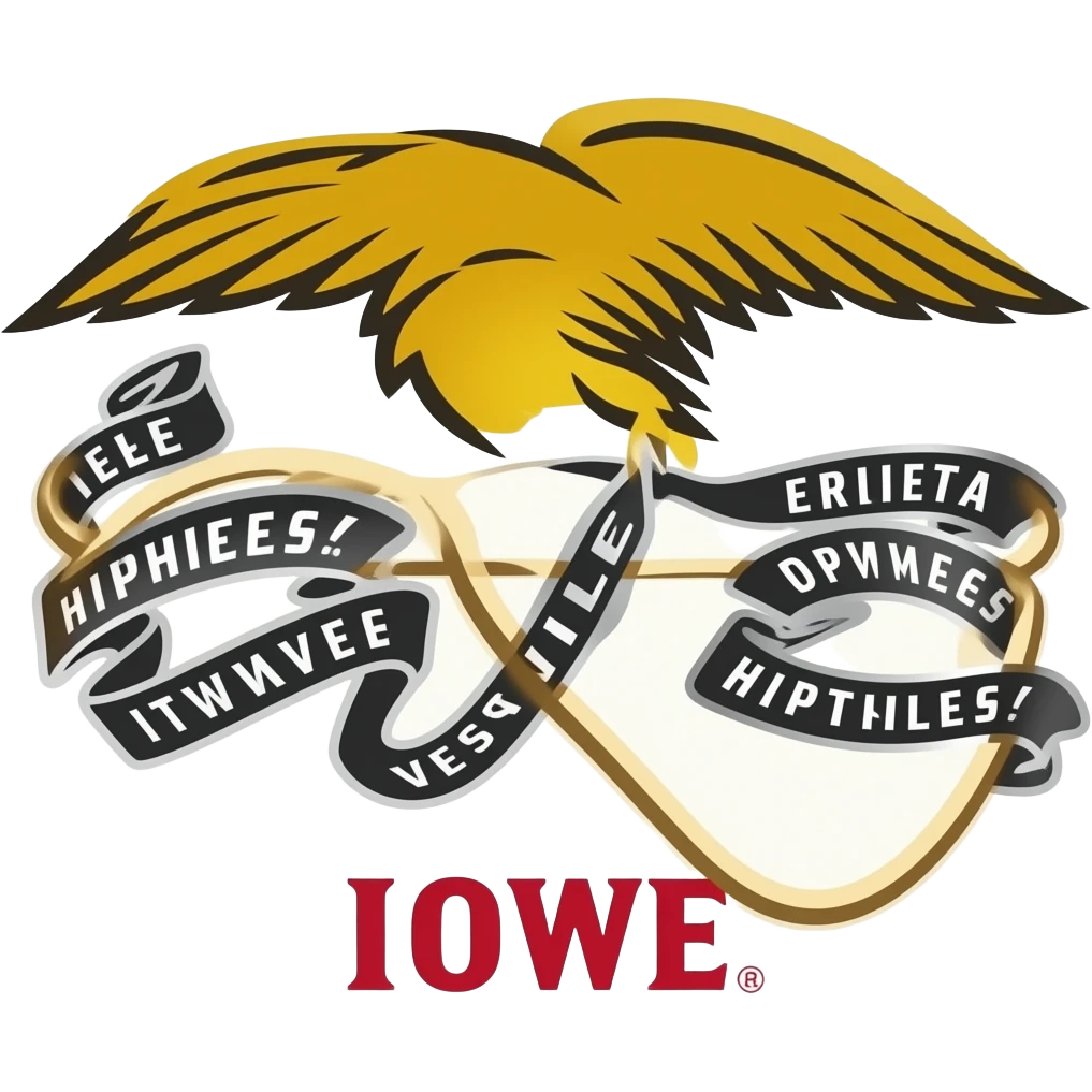 Iowa Hawkeye Logo emoji