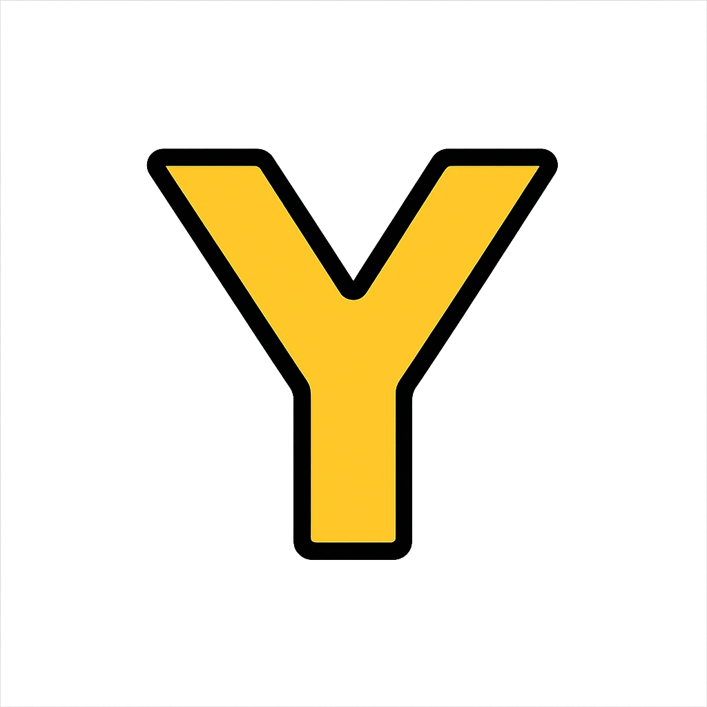 The letter Y emoji