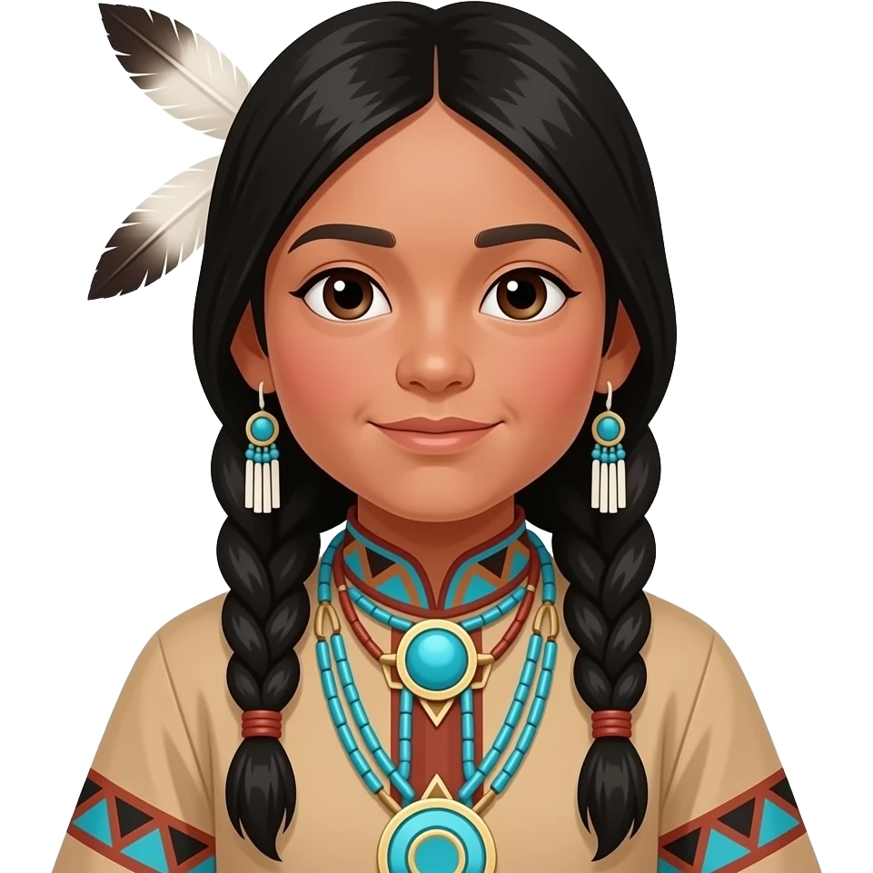 native american children emoji