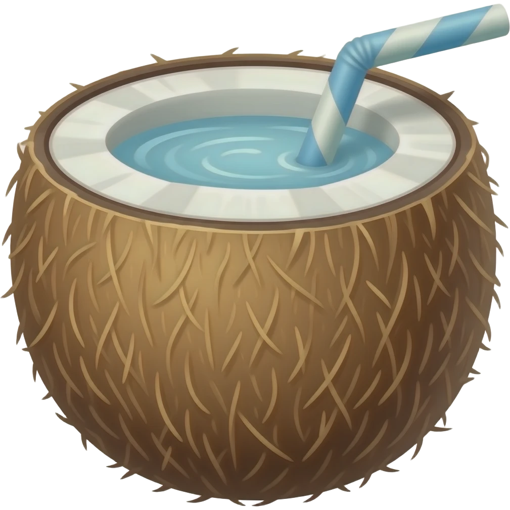 Coconut Water emoji