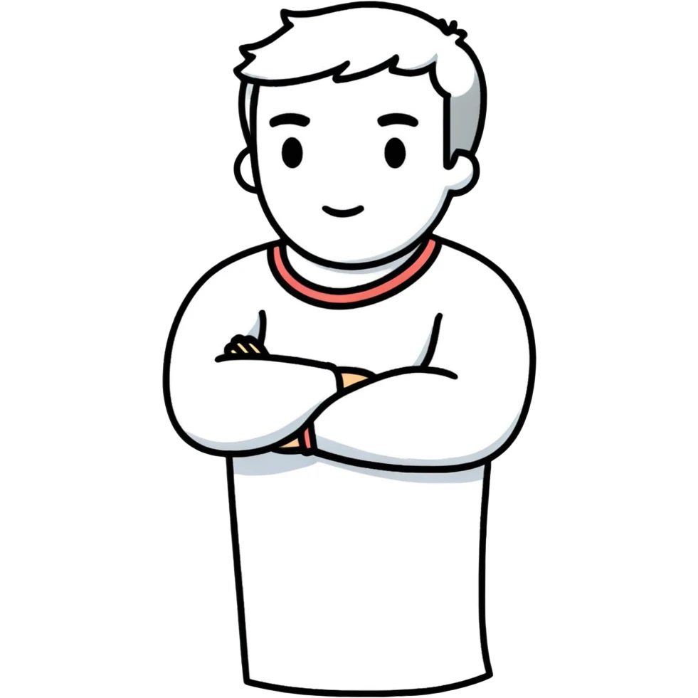 Mad with arms folded emoji