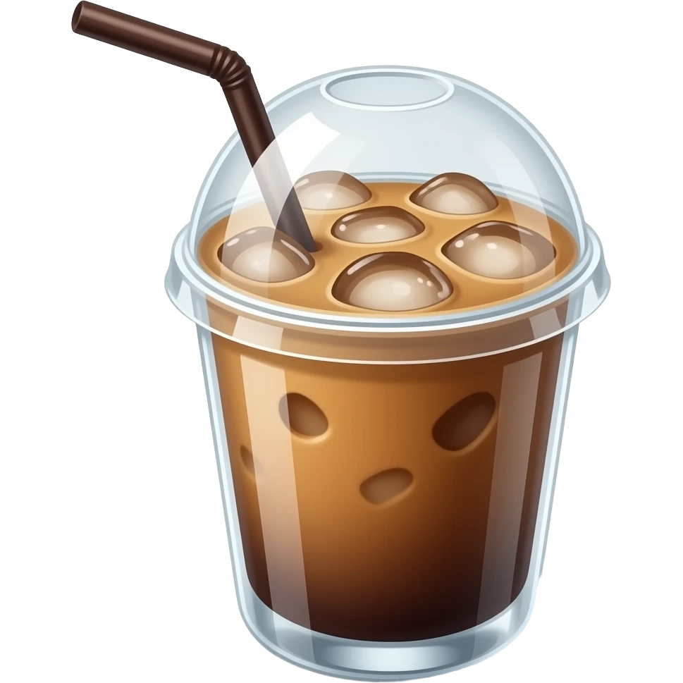 vietnamese iced coffee with condensed milk emoji