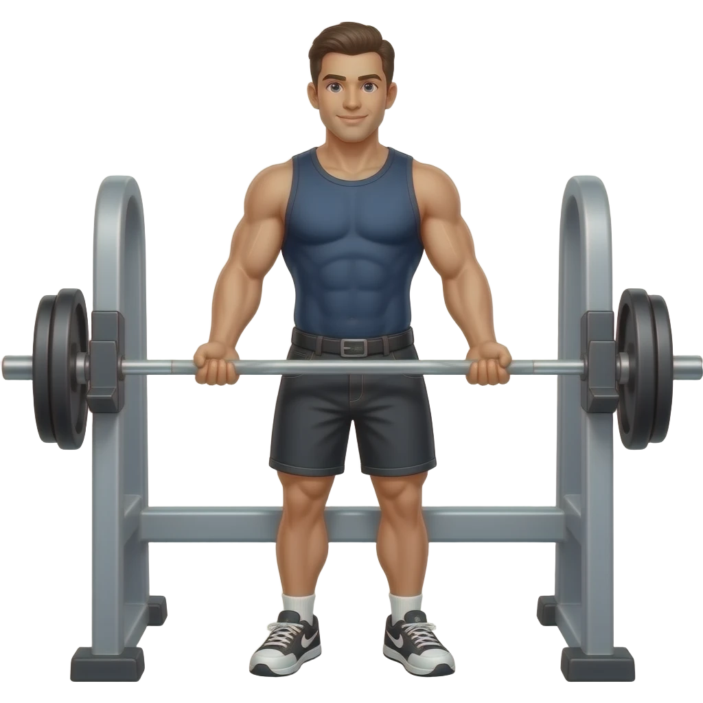 Gym bro leg day emoji