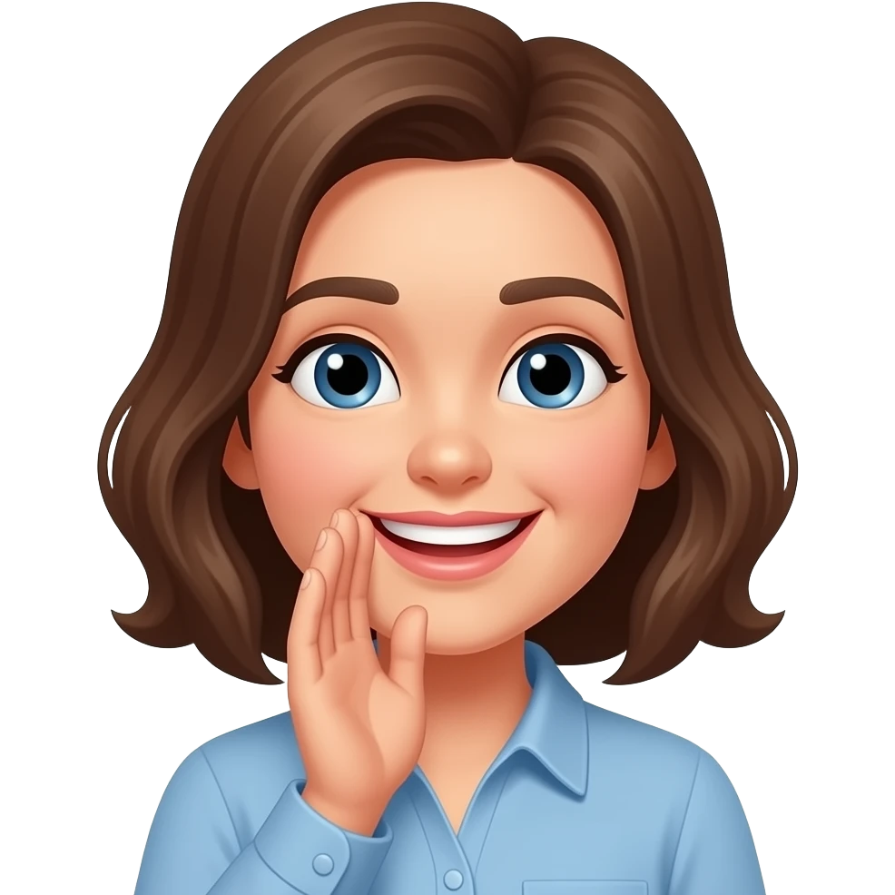 🙂‍↔️ cria esse emoji aqui que você tá vendo só que ele tem que estar sussurrando emoji