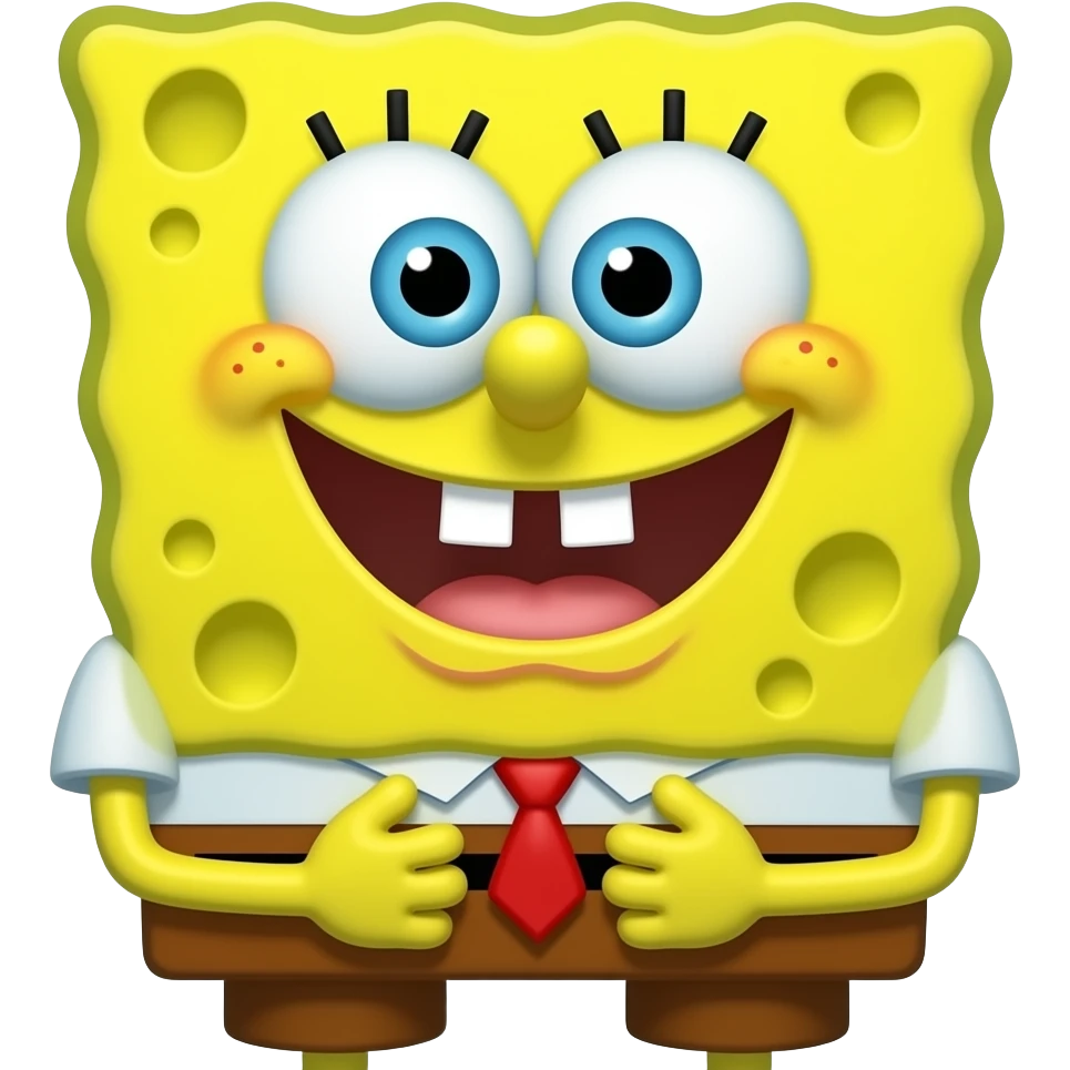 Bob esponja tierno emoji
