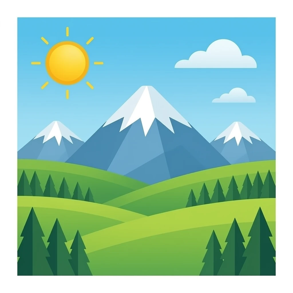 Mountain emoji emoji