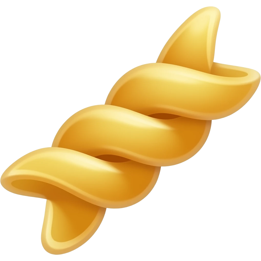 fusilli pasta emoji