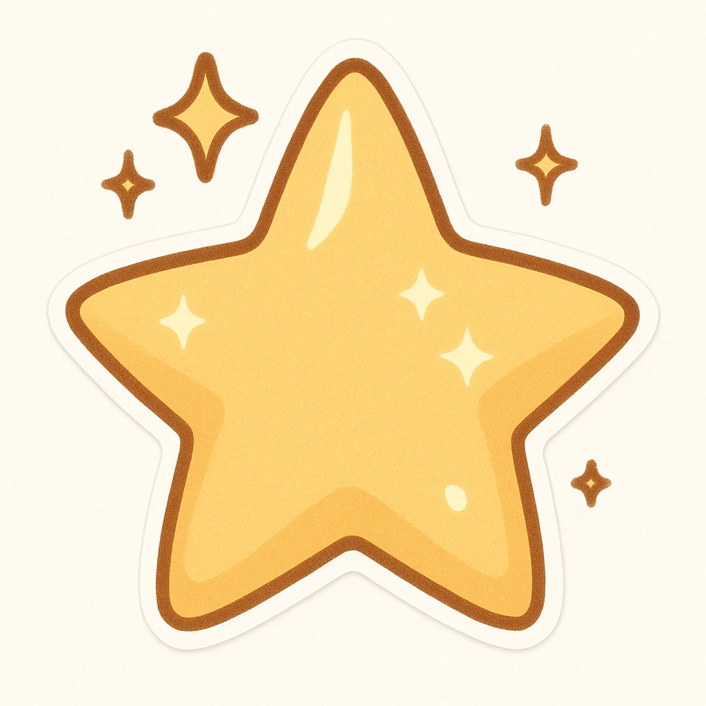 sparkly object emoji