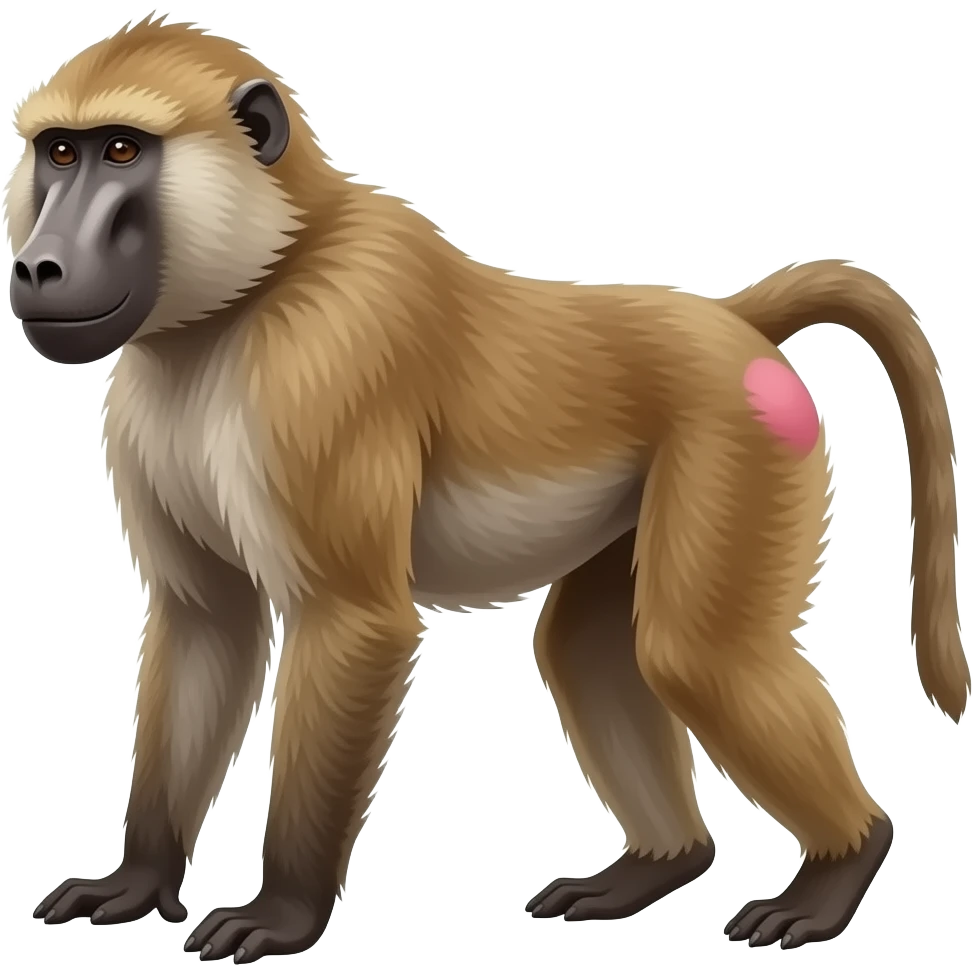 Baboon emoji emoji