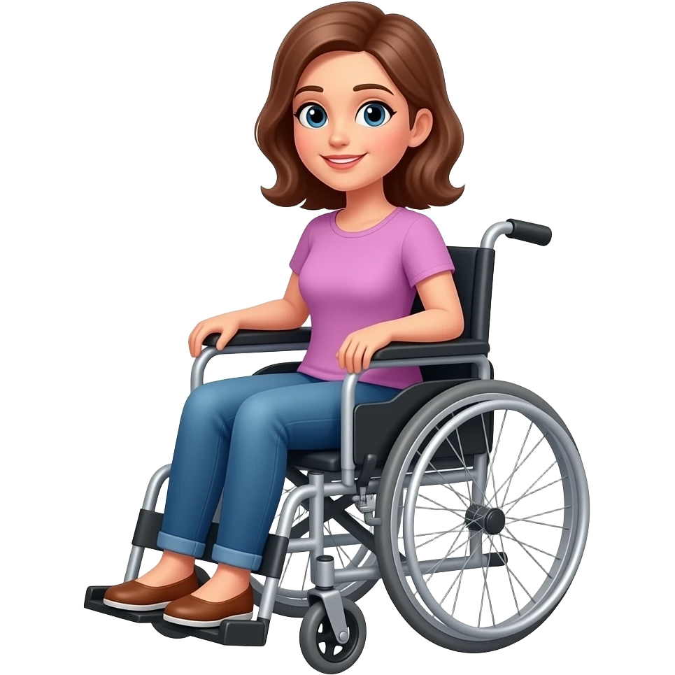 woman in wheelchair emoji