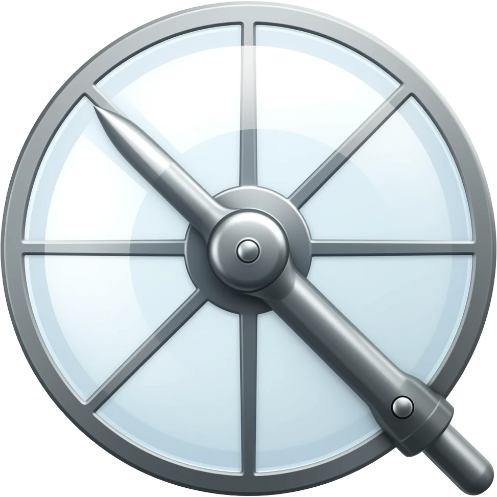 treasure Metal detector with a round detector emoji