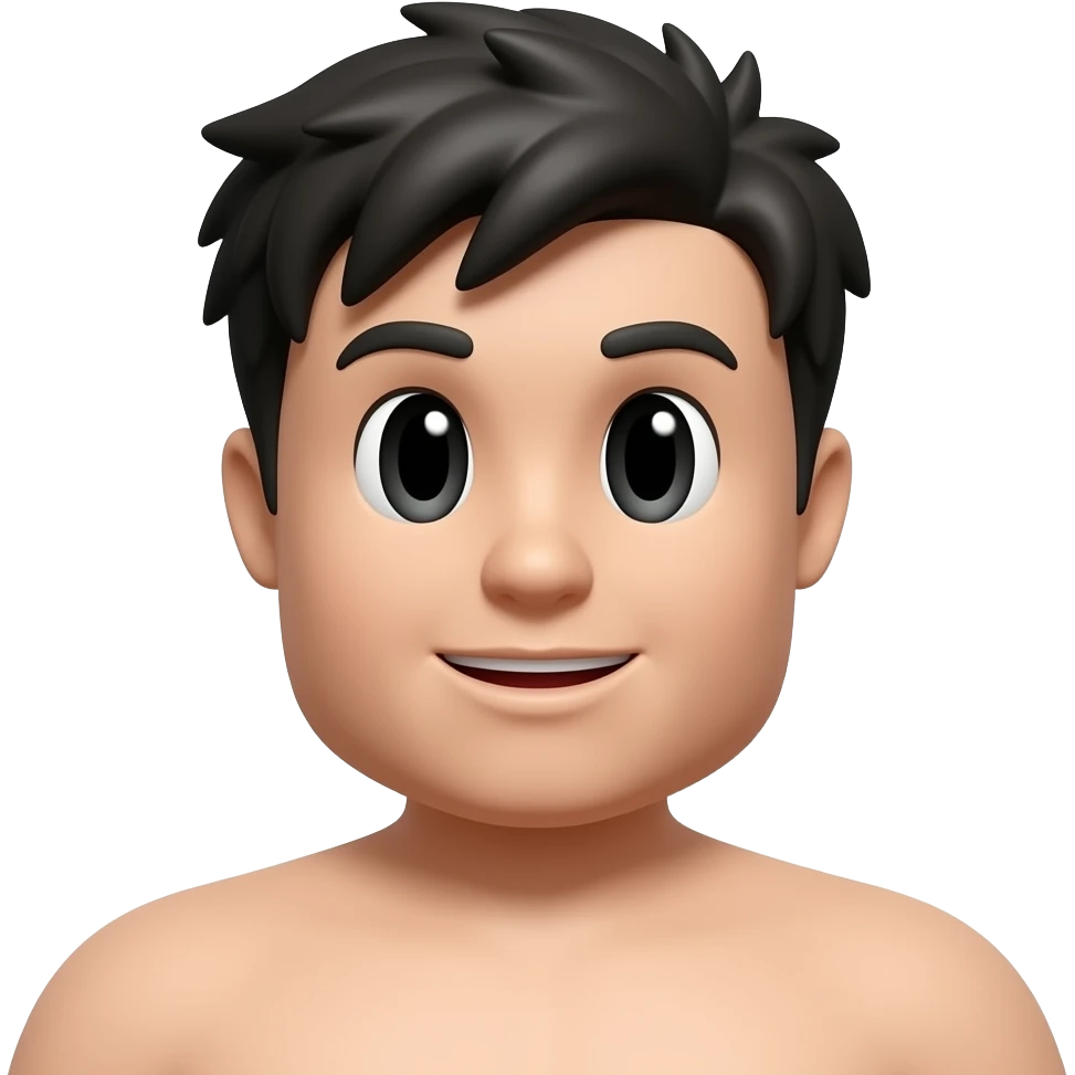 Make another Roblox character, remove the eyes and replace them with black eyes remove the glasses and the shirt emoji