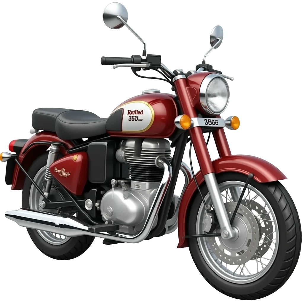 Royal Enfield 350cc emoji