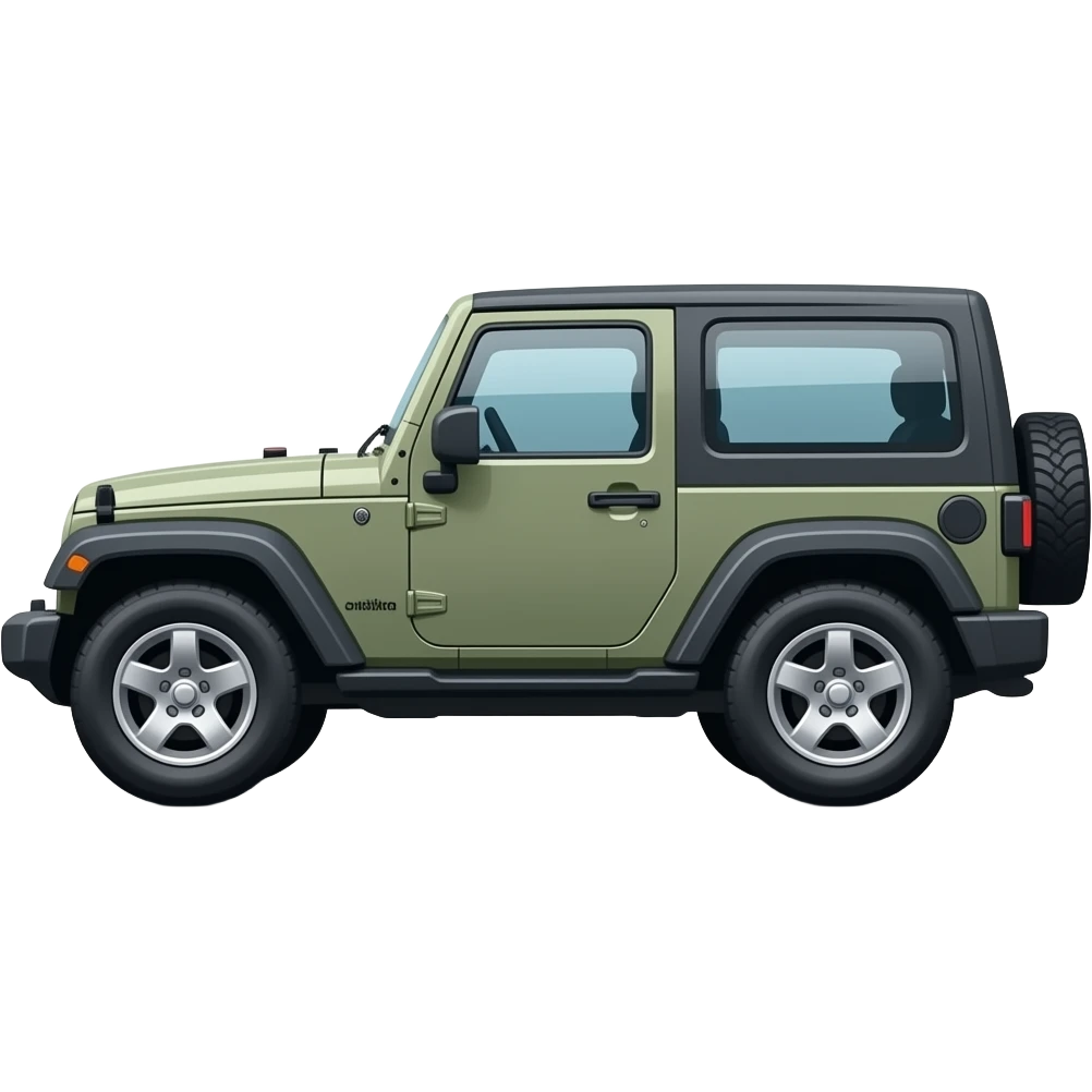 Jeep Side view emoji