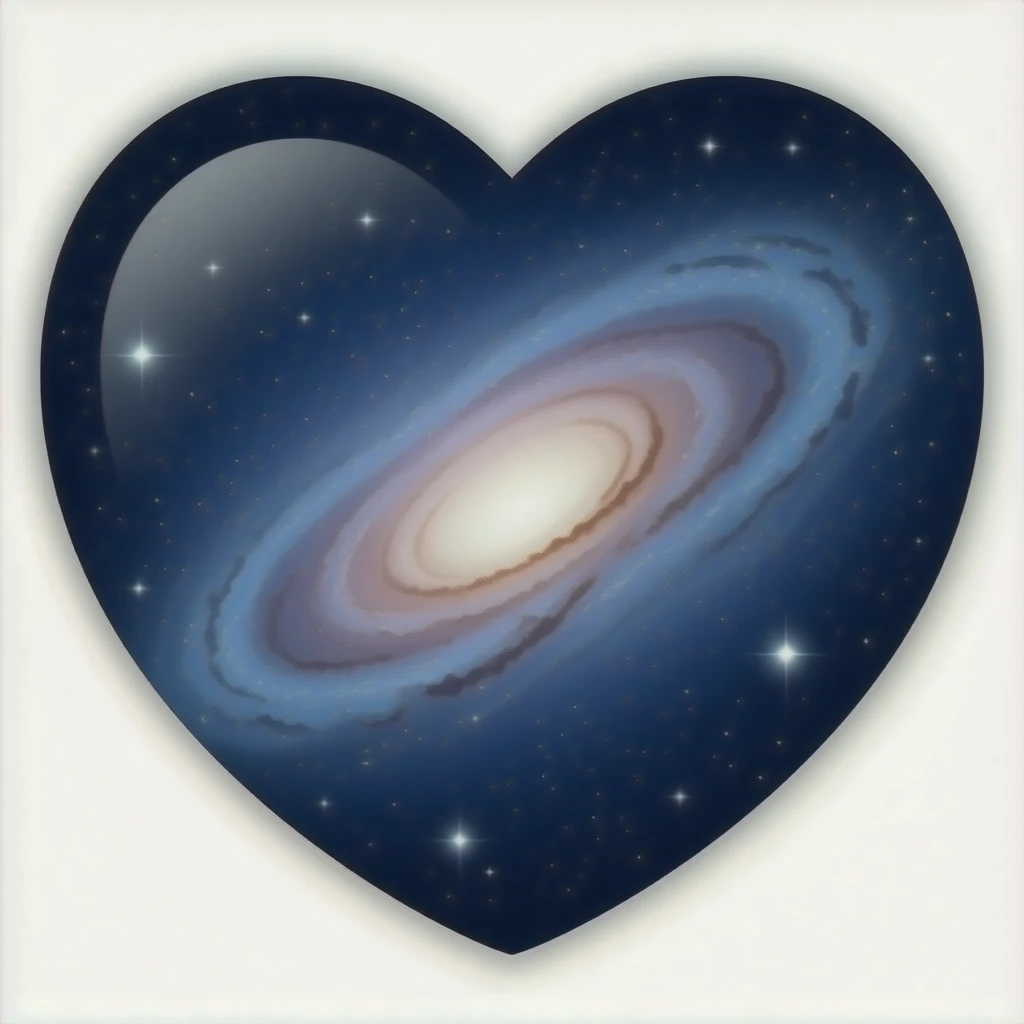 Corazon nebulosa emoji
