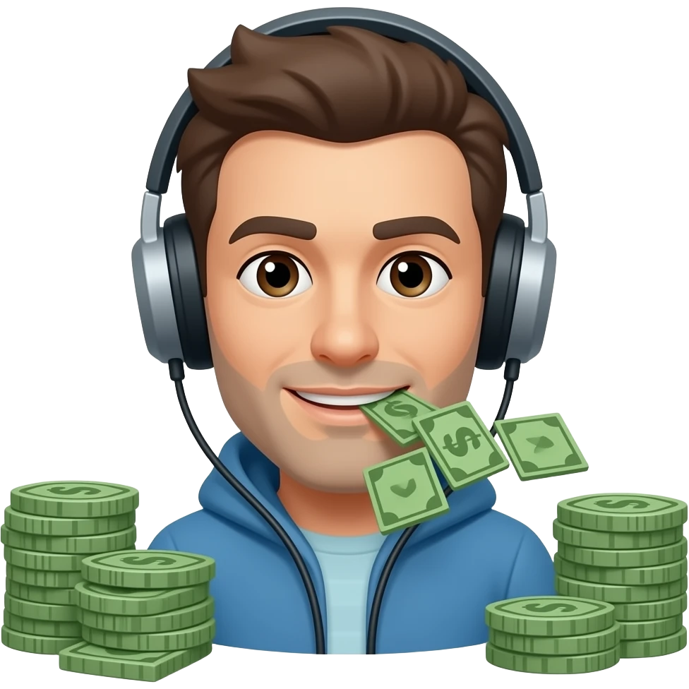 Money hacker emoji