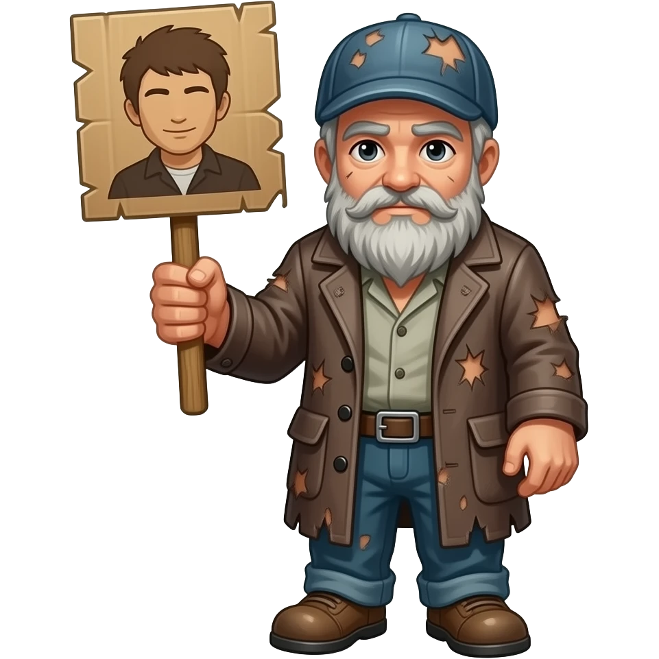 stardew valley homeless guy emoji