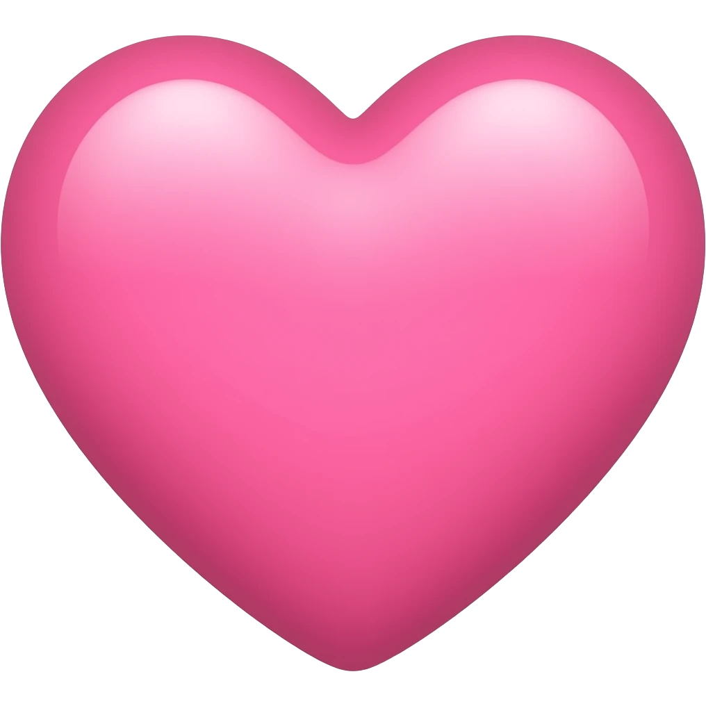 Heart Pink emoji