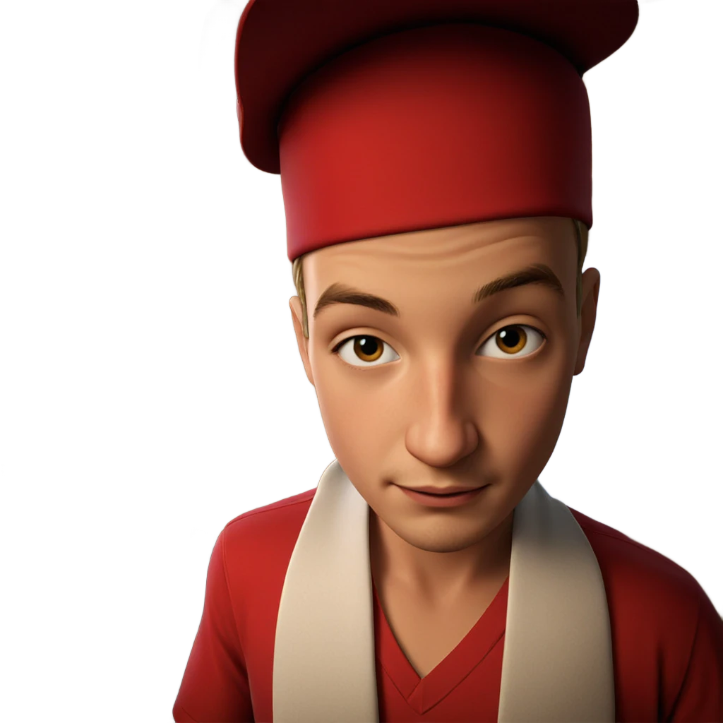 realistic portrait of a boy emoji