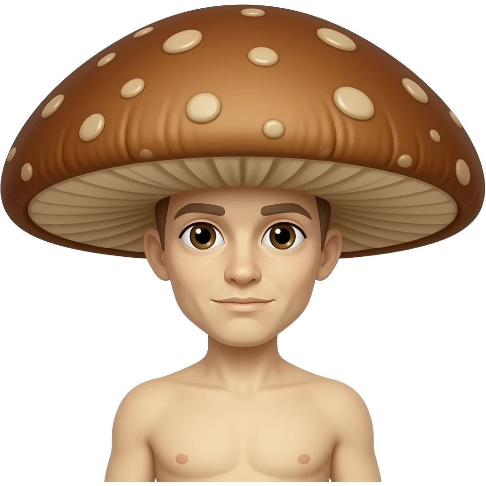 Mushroom person emoji
