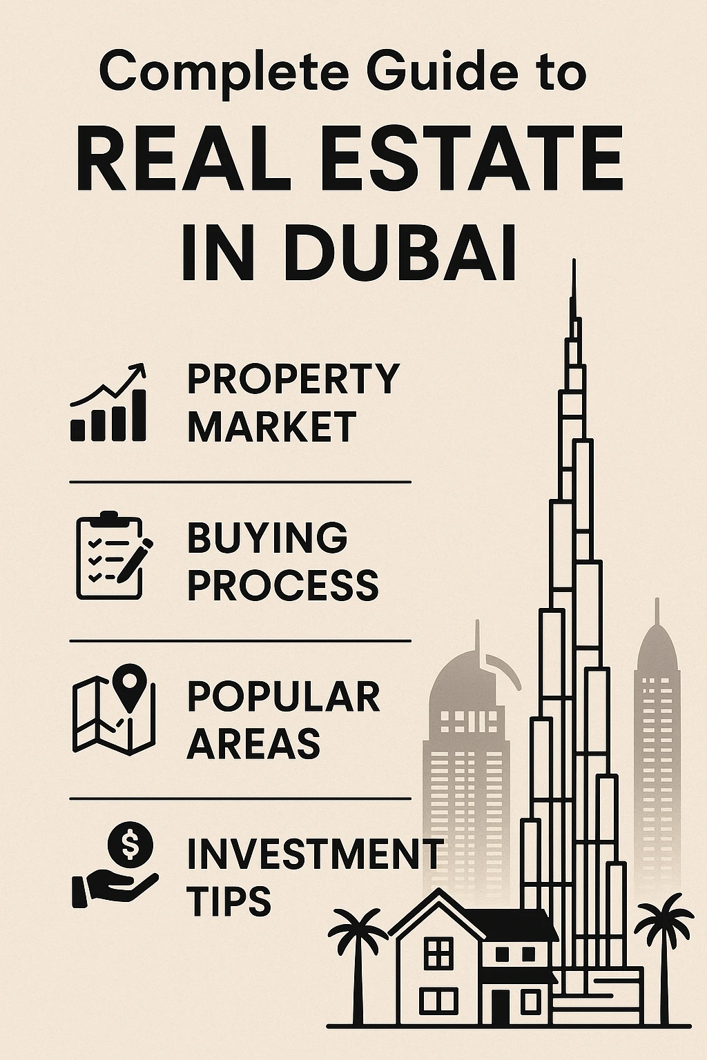 Complete guide to real estate in Dubai emoji