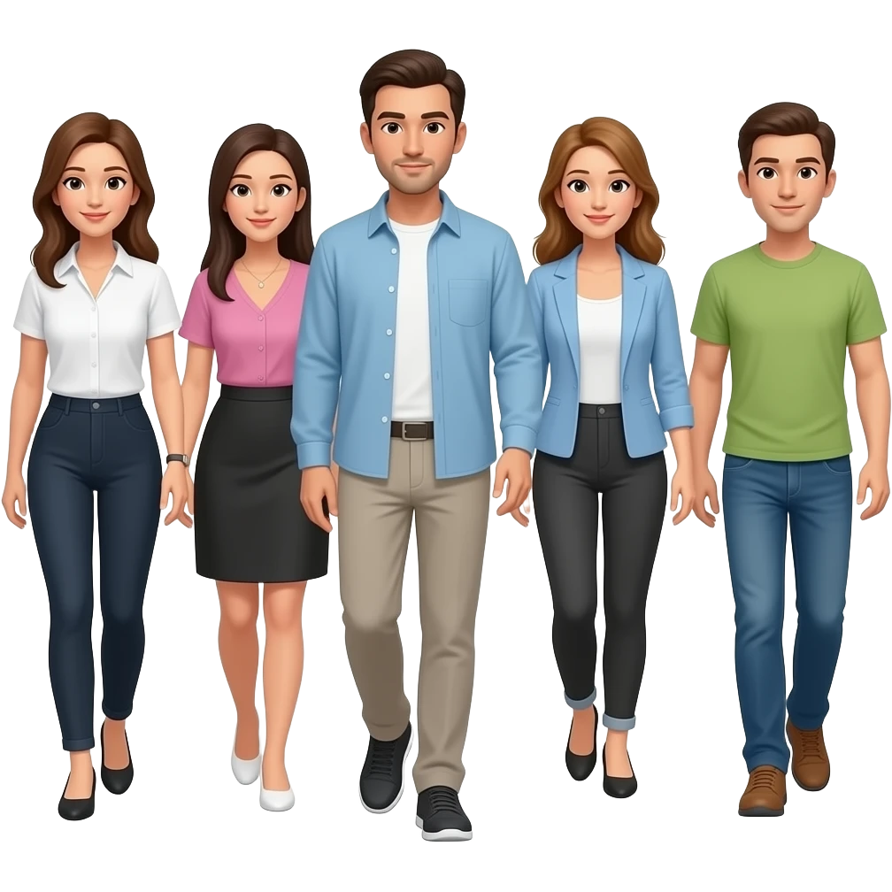 2d emoji of the phrase - "we are going" emoji