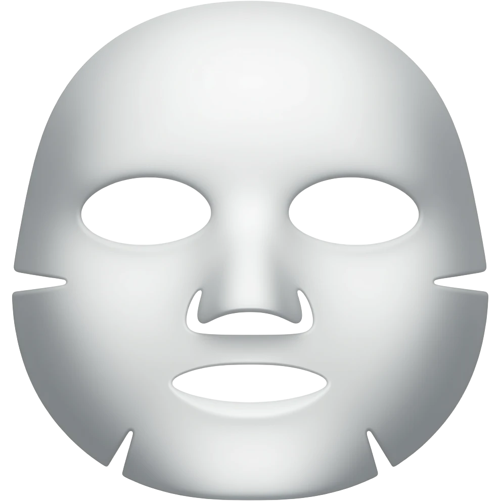One L'Oréal face mask emoji