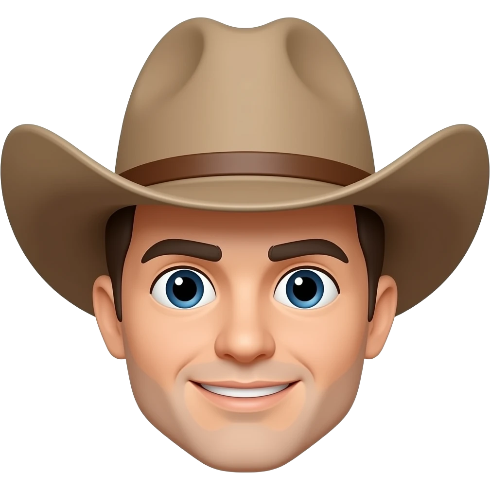 cowboy hat face emoji