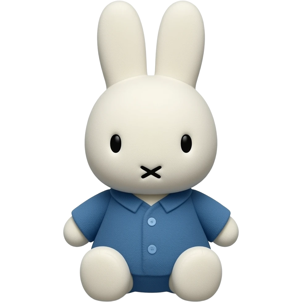 Create stuffed Miffy character plushie emoji