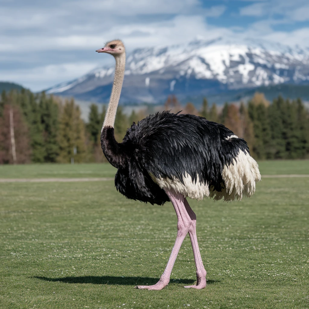 Ostrich emoji