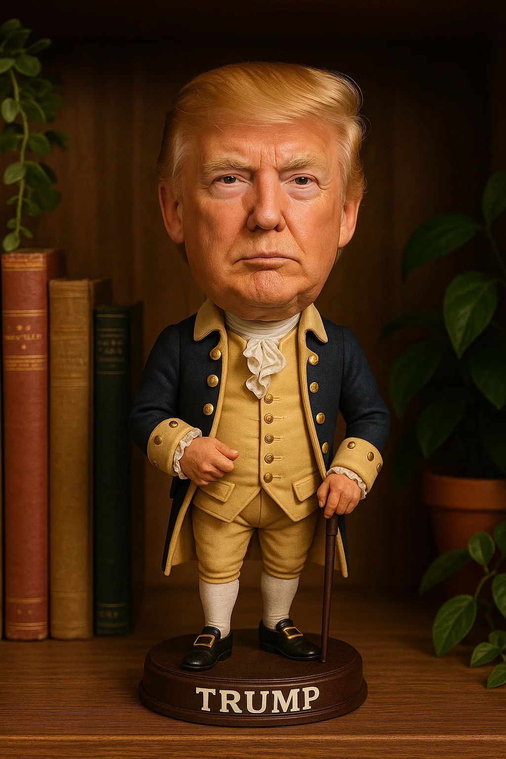 Трамп в образе Джорджа Вашингтона emoji