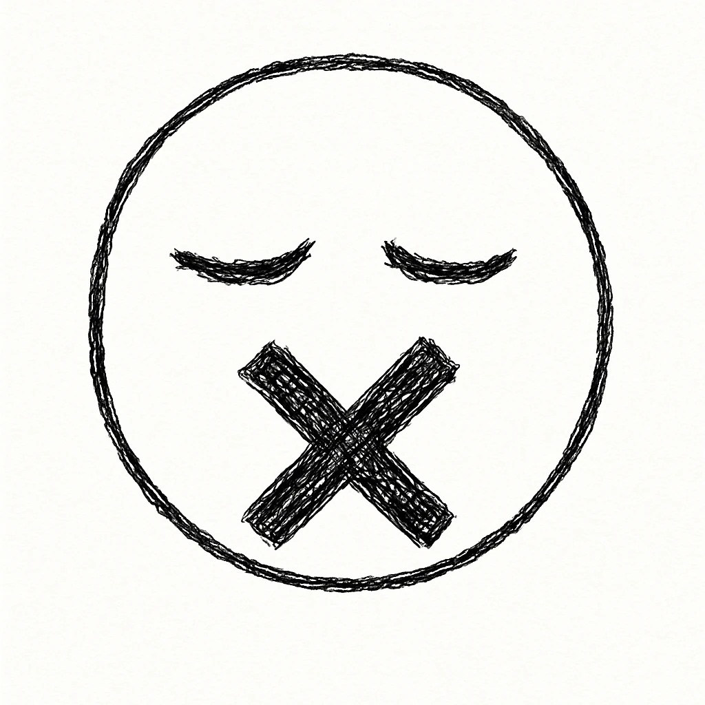 make an emoji that symbolizes muted emoji