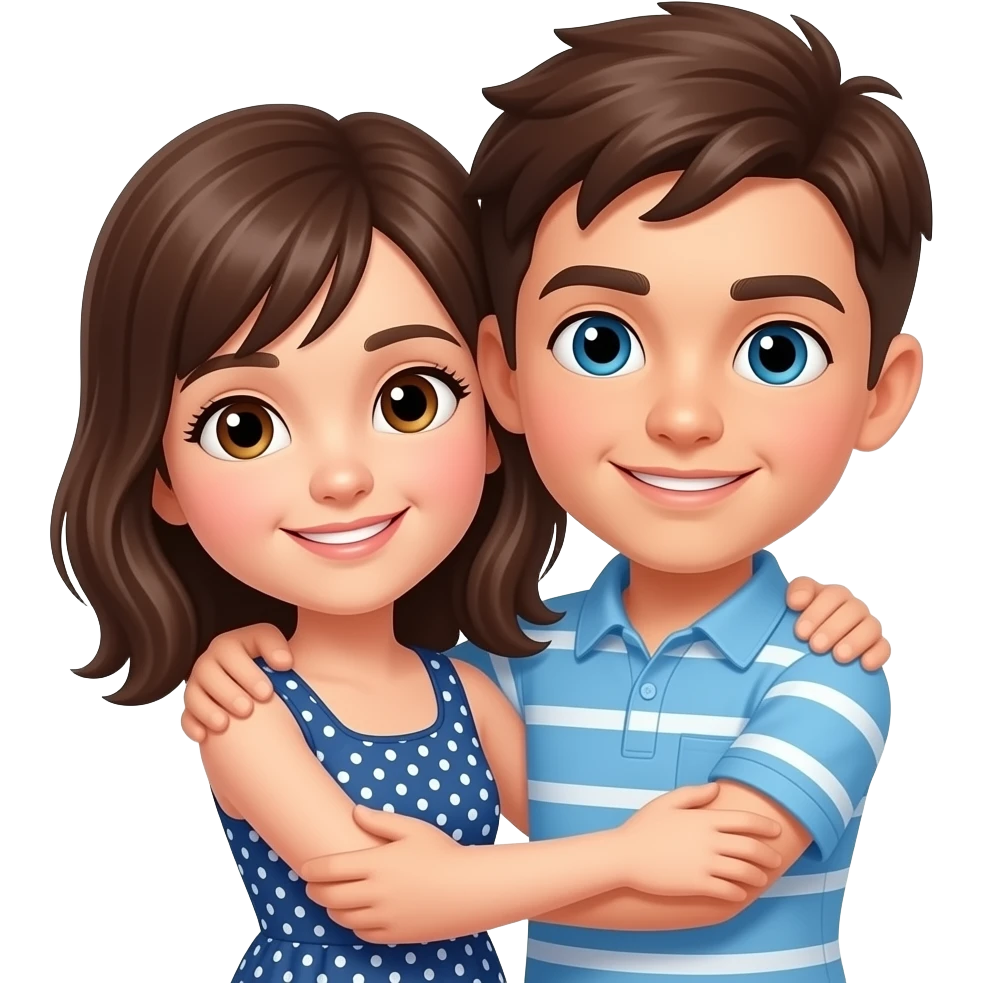 Sister brother bound emoji