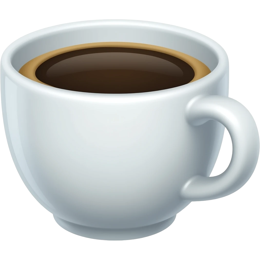 Cup of coffee emoji