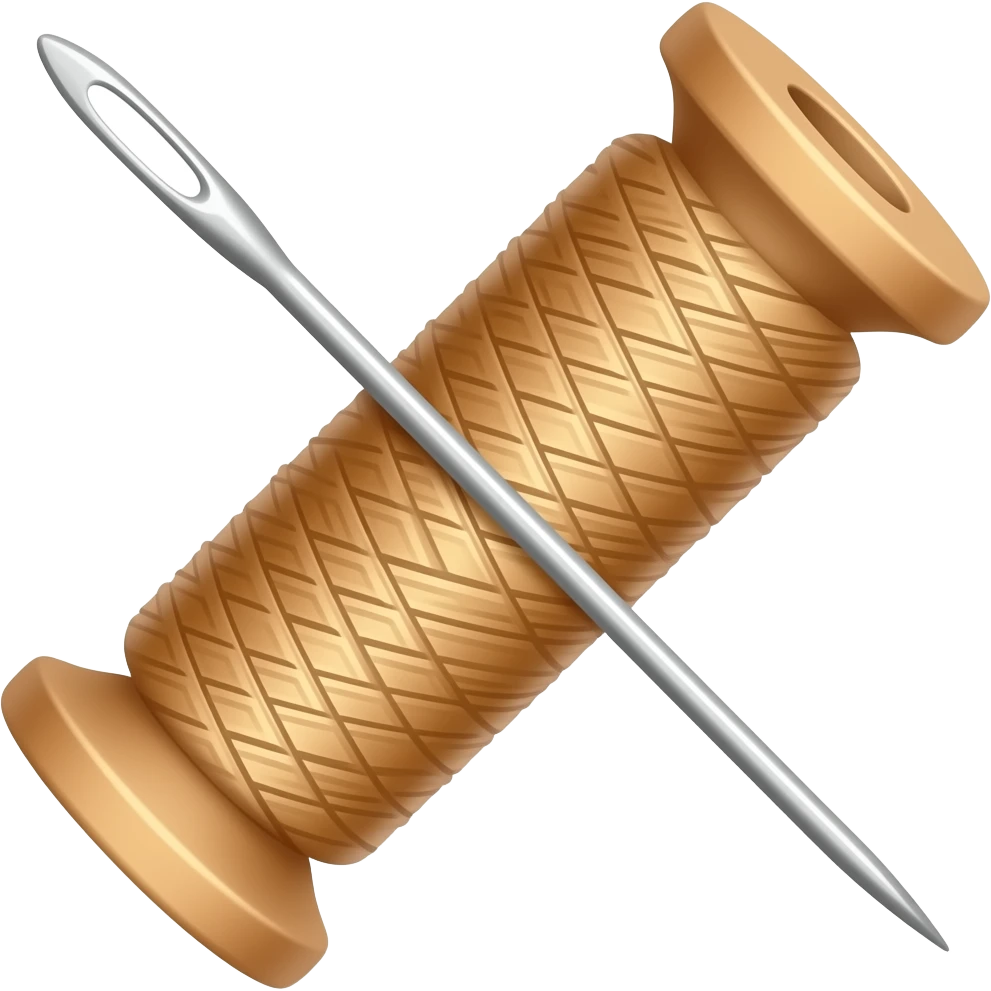 Thread and Needle emoji