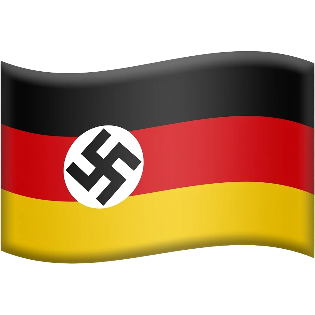 Nazi Germany  flag WW2 emoji
