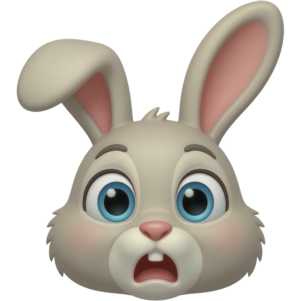 Bunny What! emoji