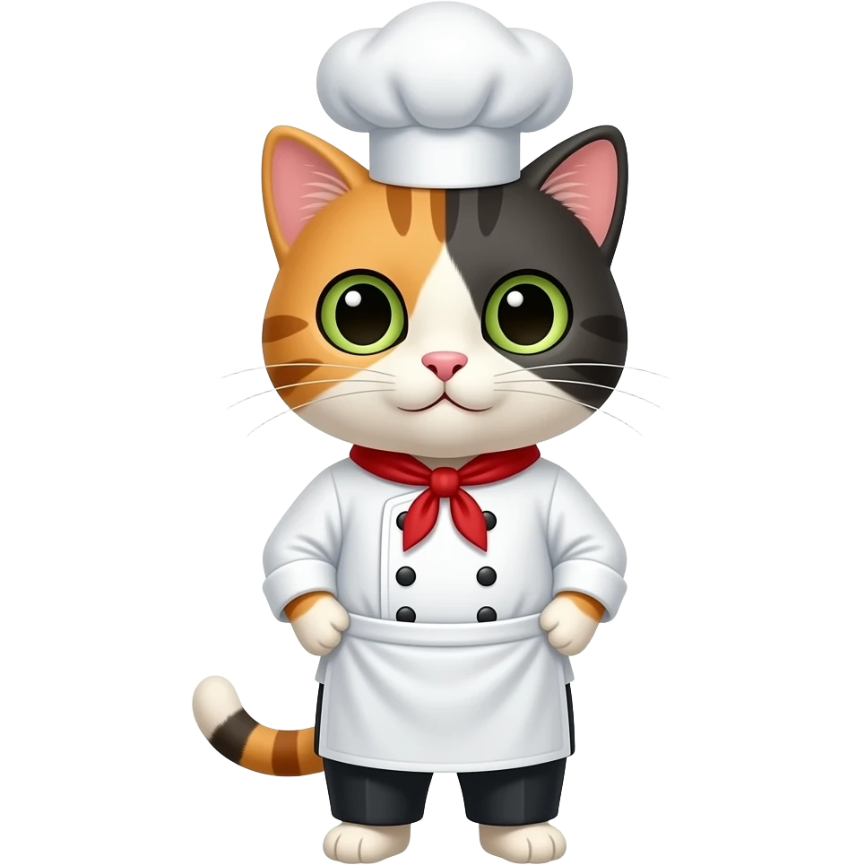 cat chef emoji