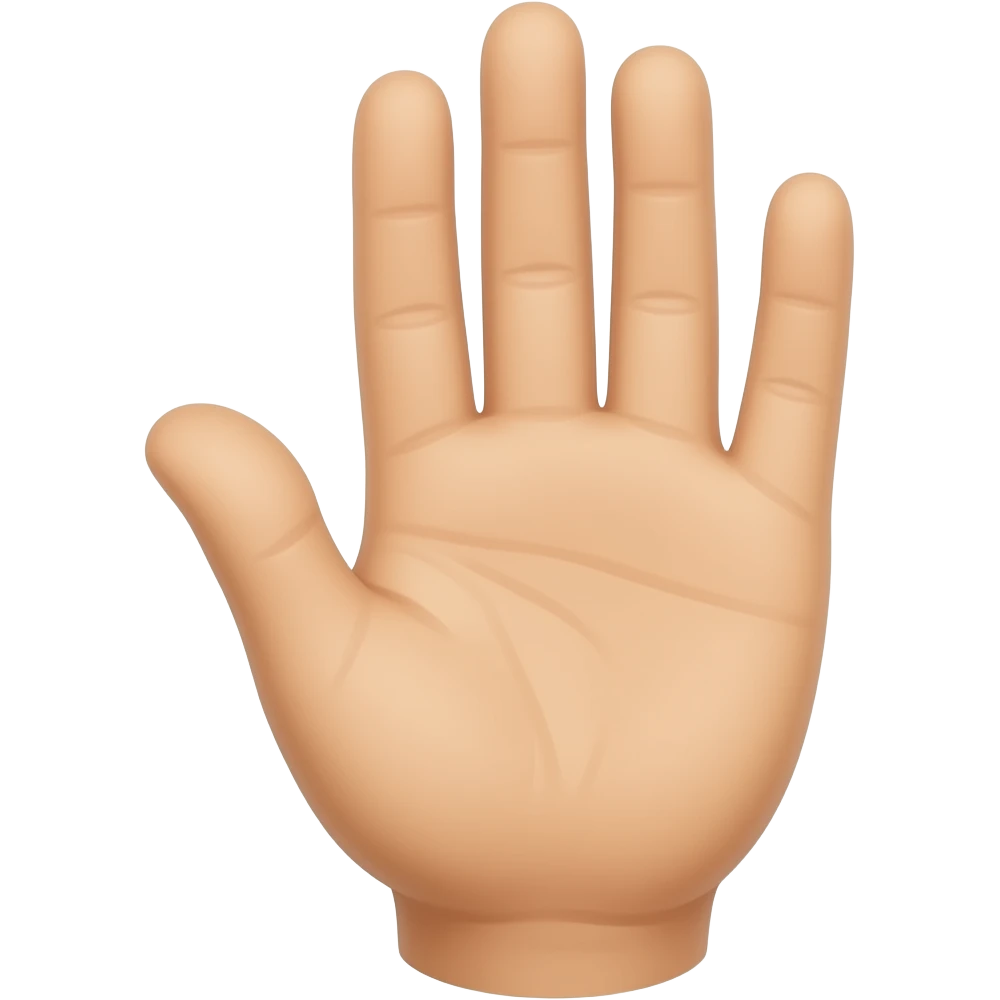 hand front emoji
